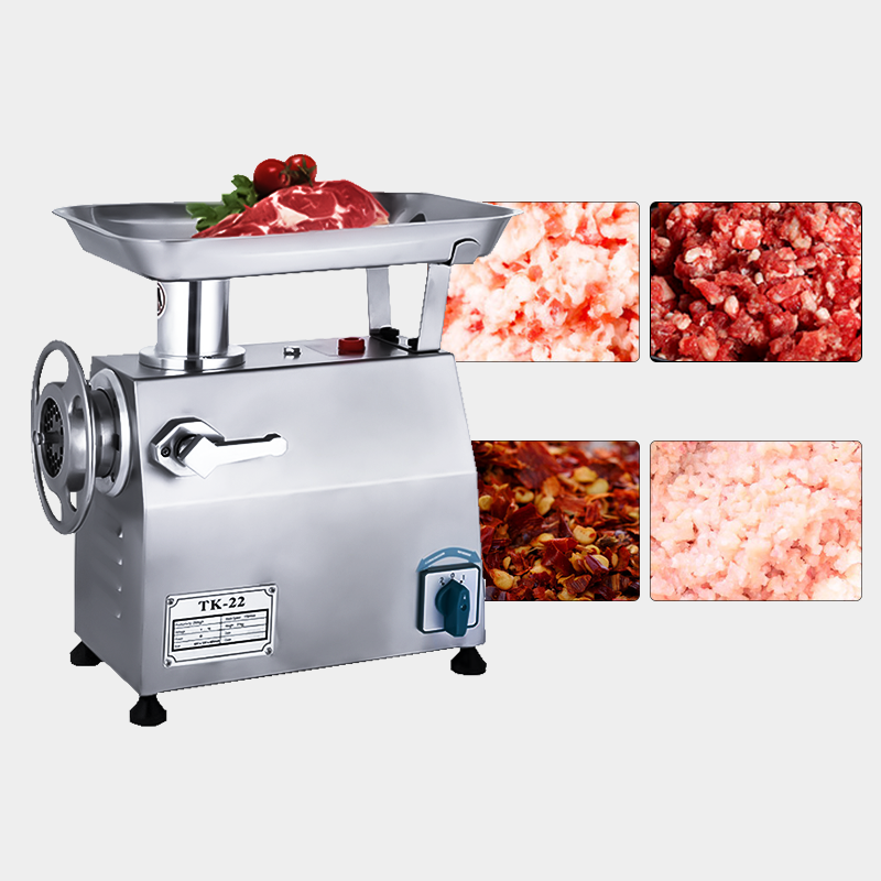 stainless steel kitchen meat mincer machine