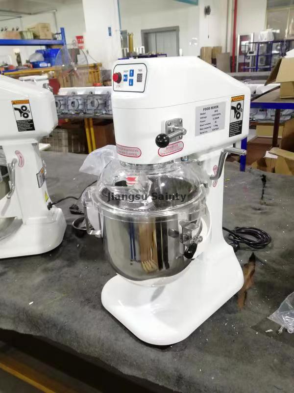 stainless steel 8L electric pastry mixer/electric food mixer/B10 planetary mixer